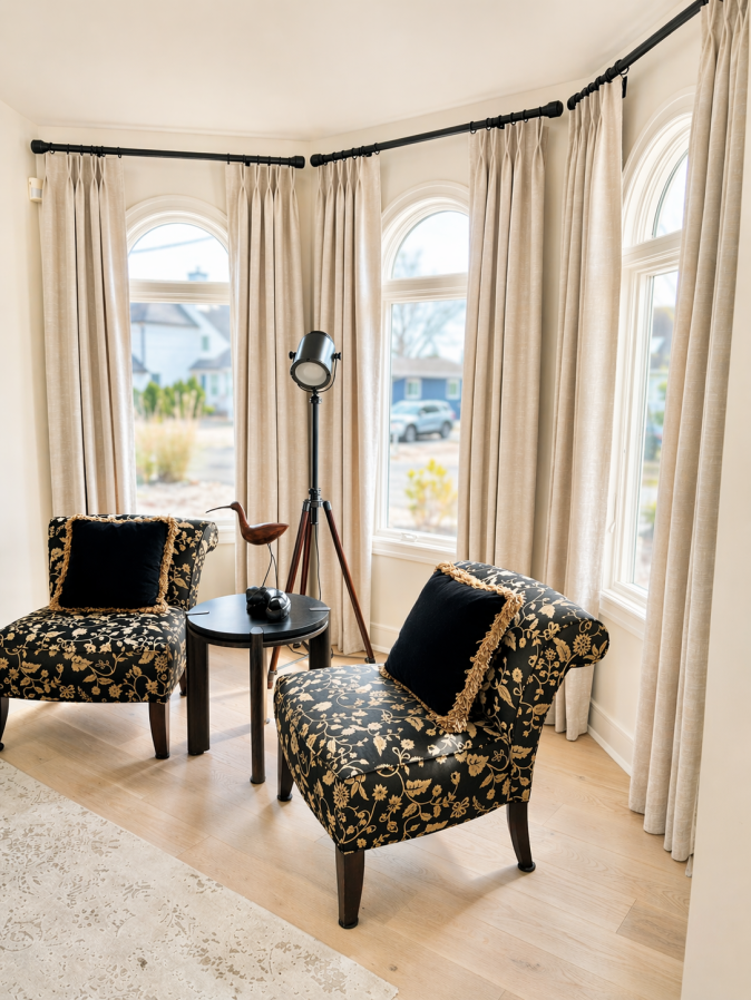 window treatments living room